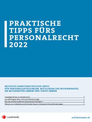 praktische Tipps fürs Personalrecht 2022