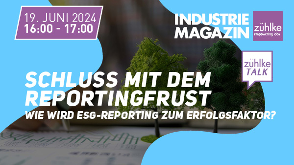 Webinar Zühlke: ESG-Reporting